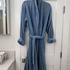 Brooklinen Soft Blue Bathrobe